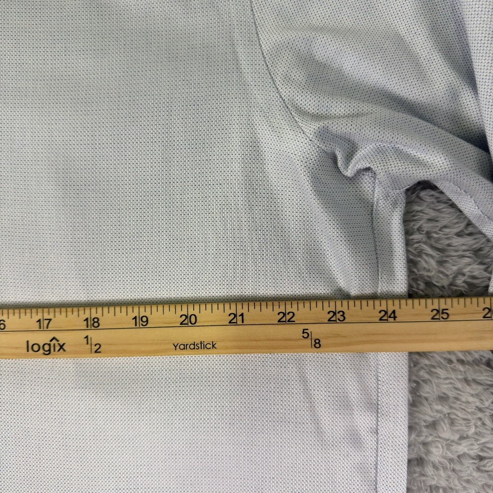 Charles Tyrwhitt Dress Shirt Men's 16.5 - 35 Slim Fit Grey White Spread Collar - Picture 7 of 10